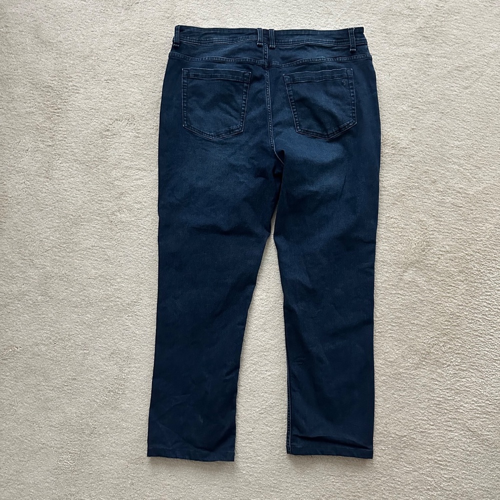The Perfect Jean NYC 36x32 Slim Thick Dark Wash EUC - Picture 5 of 5
